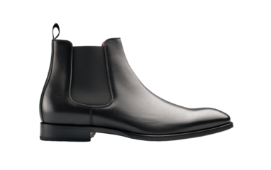 Black Color Leather Shoes for Both Ladies and Gents , Elevating Your Evening Ensemble with Timeless Sophistication