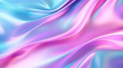 Trendy neon pink purple very peri blue teal colors soft blurred background : Generative AI