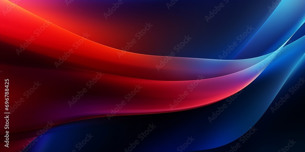 Fototapete abstract color background. dark blue red glow. diffuse glare. blurry highlights. gradient blend. mod