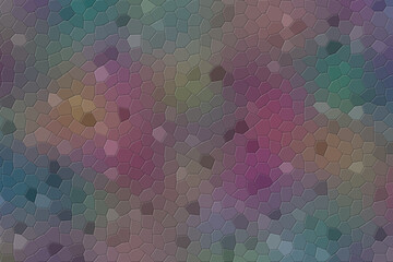 Pastelowa geometryczna mozaika w jasnych kolorach - abstrakcyjne tło, tekstura