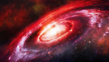 abstract red galaxy space background colorful cosmos universe backdrop