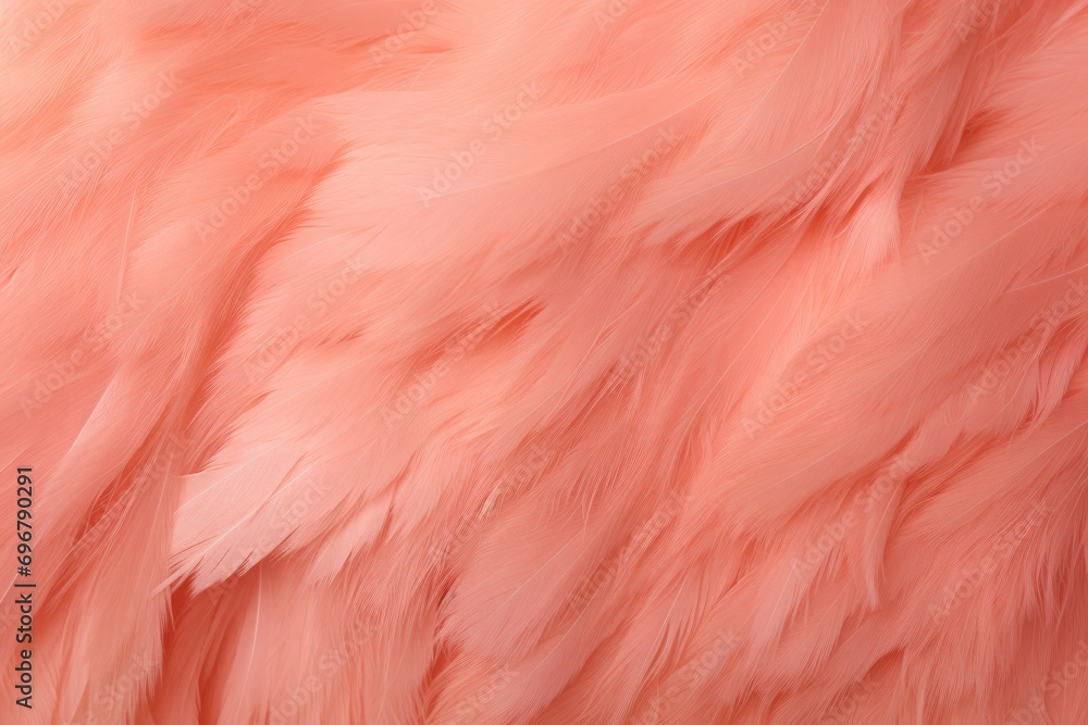 Poster abstract swirling texture in peach hues, mimicking soft, delicate fuzz