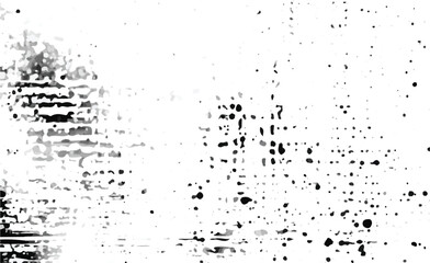 Black and White Grunge texture . Ink blots Grunge urban background. Texture Vector. Dust overlay distress grain . Black and white Grunge abstract background.
