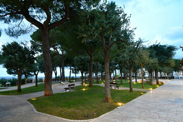 A square of Cisternino, a small town in the Puglia region of Italy.