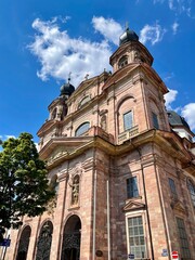 Jesuit Church in Mannheim, Baden-Wuerttemberg, Germany