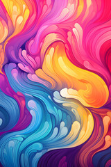 Fototapeta premium abstract waves background