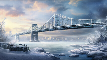 Montreal Jacques Cartier Bridge