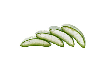 freshly sliced Aloe Vera transparent png