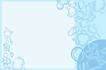 Fresh Water Bubbles Wallpaper. Clear water with bubbles abstract liquid background