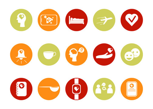 Health Icons Vector Collection