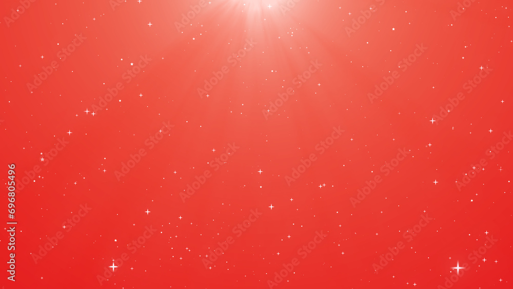 Sticker background particles stars shining glow soft gradient red