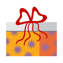 gift box with ribbon