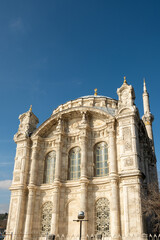 Discover the beauty of Ortakoy Buyuk Mecidiye Mosque with stunning glimpses of Islamic heritage and Istanbul's historic mosques. Immerse in faith and architecture through these high-quality photos