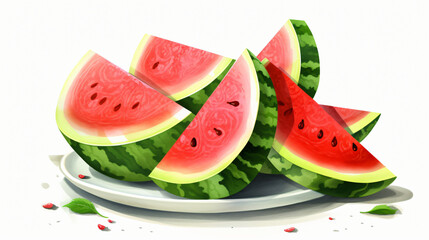 Watermelons pieces
