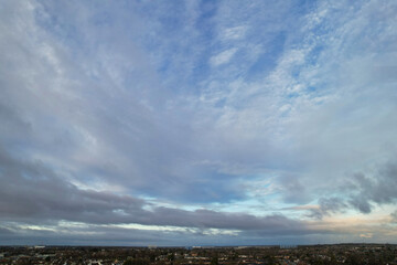 Winter Morning Clouds over England