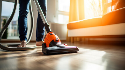 Vacuuming the apartment, generative AI