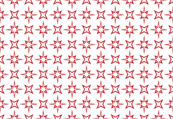 Modern style fabric design textile swatch all over print block. © Sergei