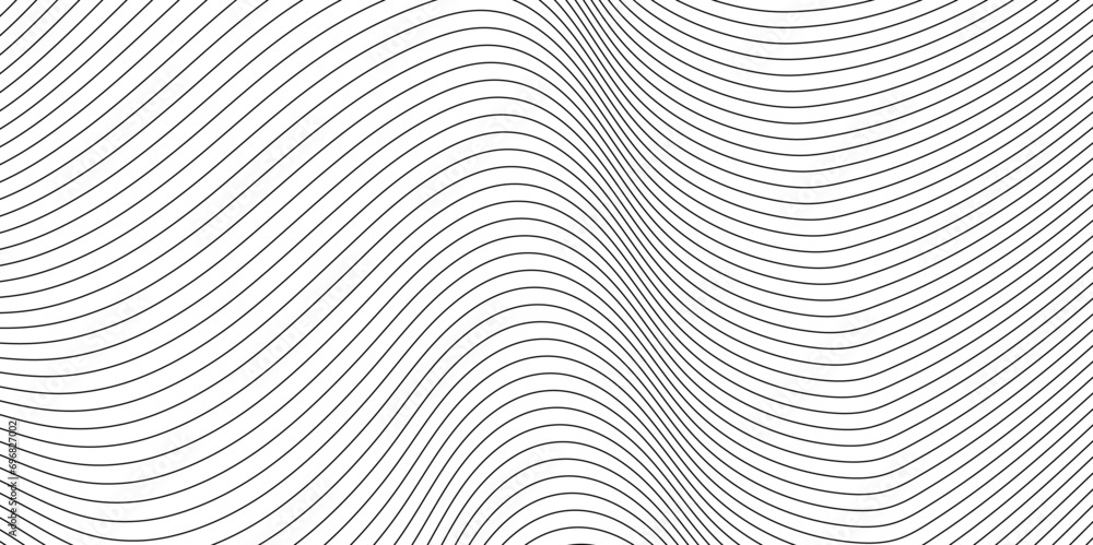 Aufkleber technology abstract lines on white background. abstract white blend digital technology flowing wave 