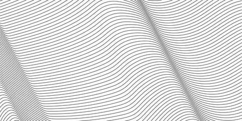 Technology abstract lines on white background. Abstract white blend digital technology flowing wave lines background. Modern glowing moving lines design. Modern white moving lines design element.	