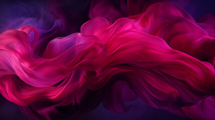 Obraz premium Bright abstract liquid purple gradient. The image is wrinkle-free, highly detailed, with extremely smooth, glass-like textures and backdrop. Copy paste area for text