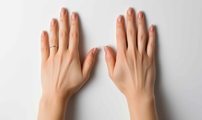 Close-up of a Person's Hand Making a Gesture with Their Fingers