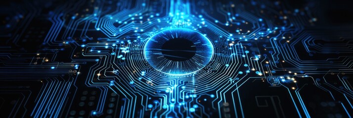 Advanced Biometric Fingerprint Identification System banner