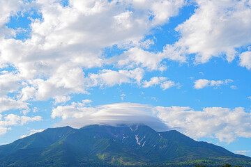 Obraz premium 利尻岳