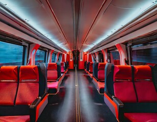 Fototapeta premium 電車の中