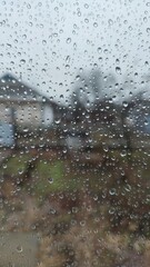 rain drops on the window