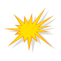 Explosion Shape Vector