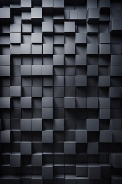 A square on a black background, lots of squares © poto8313