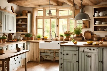 interior of kitchen