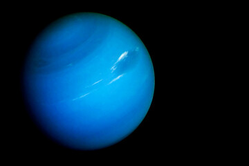 Planet Neptune. Elements of this image furnished by NASA