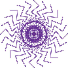 beautiful mandala with vector design	