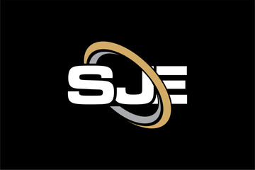 SJE creative letter logo design vector icon illustration  © ibrohim