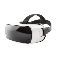 Modern White VR Headset