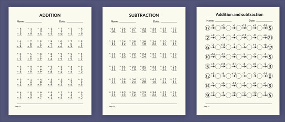 Kid's-Math-Worksheets-(13-15)