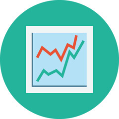 illustration of a graph. web icon vector, web icon png, location icon vector png, website icon vector, email icon. network, net, web symbol png.