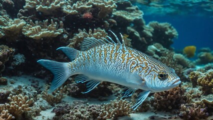 Fototapeta premium Fish and Creatures in the Ocean and Sea