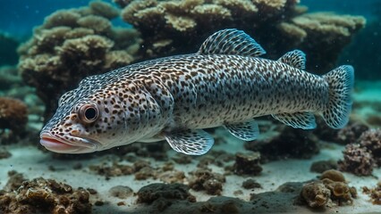 Fish and Creatures in the Ocean and Sea
