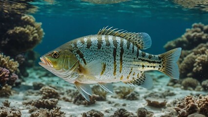 Fish and Creatures in the Ocean and Sea