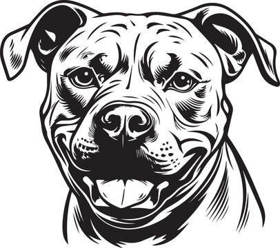 recommend clip art: american staffordshire bull terrier