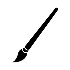 paintbrush icon for graphic and web design