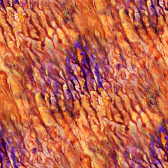 Abstract seamless pattern with acrylic painting