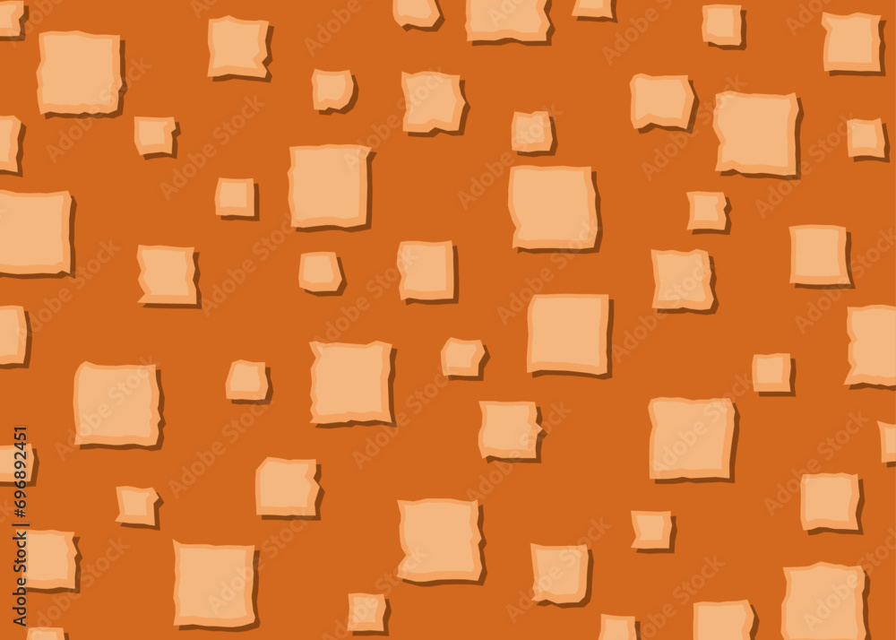 Poster abstract background with seamless brick square pattern