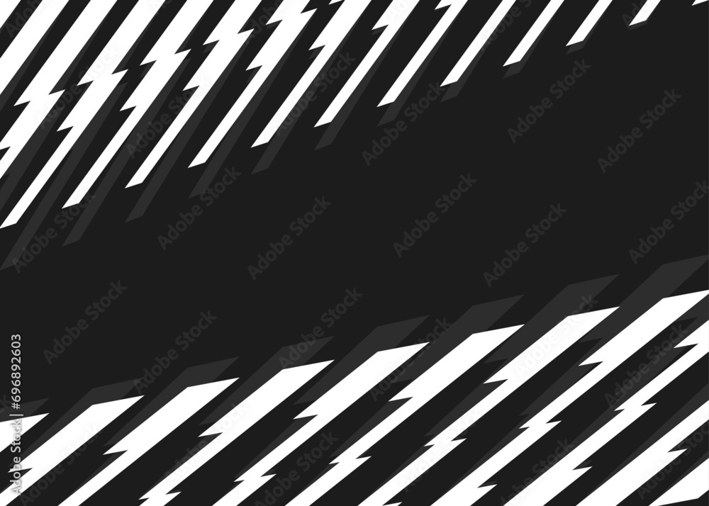 Poster abstract background with seamless diagonal stripes pattern and with some copy space area