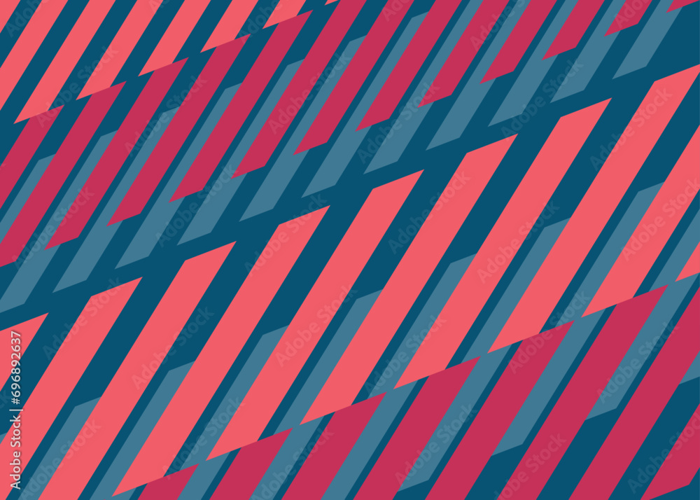 Poster abstract background with diagonal stripes pattern