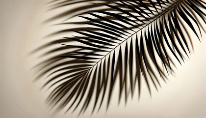 Fototapeta premium background with palm shadow