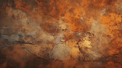 Grunge rusty metal texture background Ai Generative