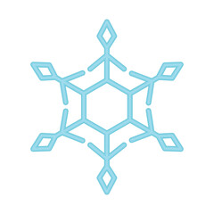 illustration of snowflake